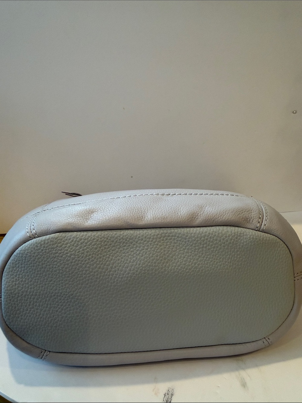 The Sak light blue  Pebbled Leather Shoulder Bag - Picture 4 of 6